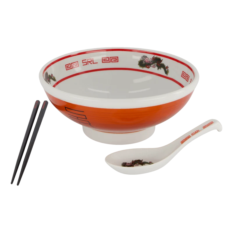 Srl . Noodle Bowl Set Red