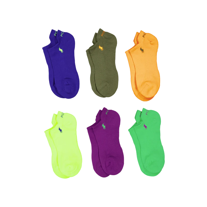 Polo Ralph Lauren Repreve - Polyester-6pk Double 6pk