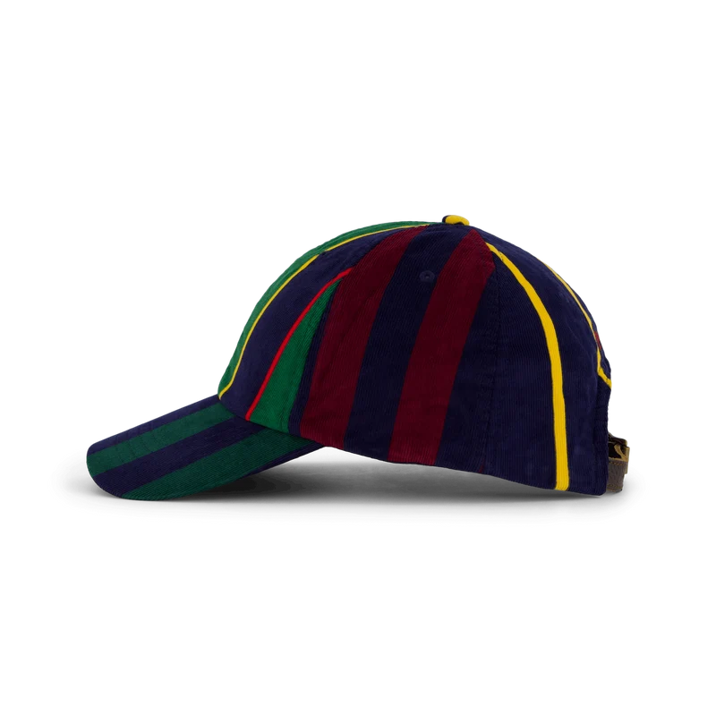 Striped Corduroy Ball Cap Fun Stripes Multi