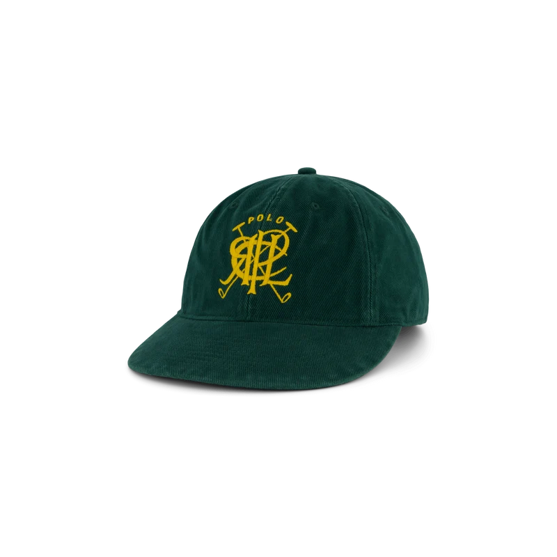 Cricket Crest Twill Ball Cap Moss Agate