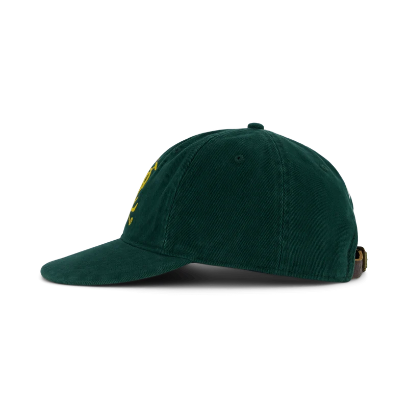 Cricket Crest Twill Ball Cap Moss Agate