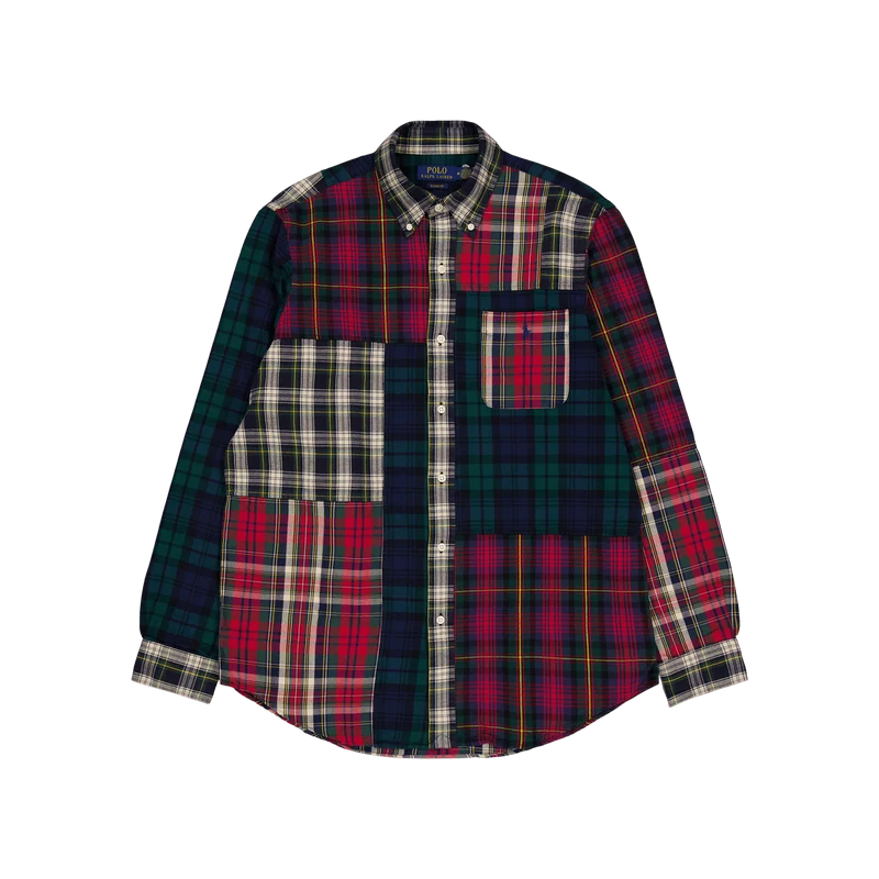 Classic Fit Plaid Oxford Fun Shirt 6141 Funshirt