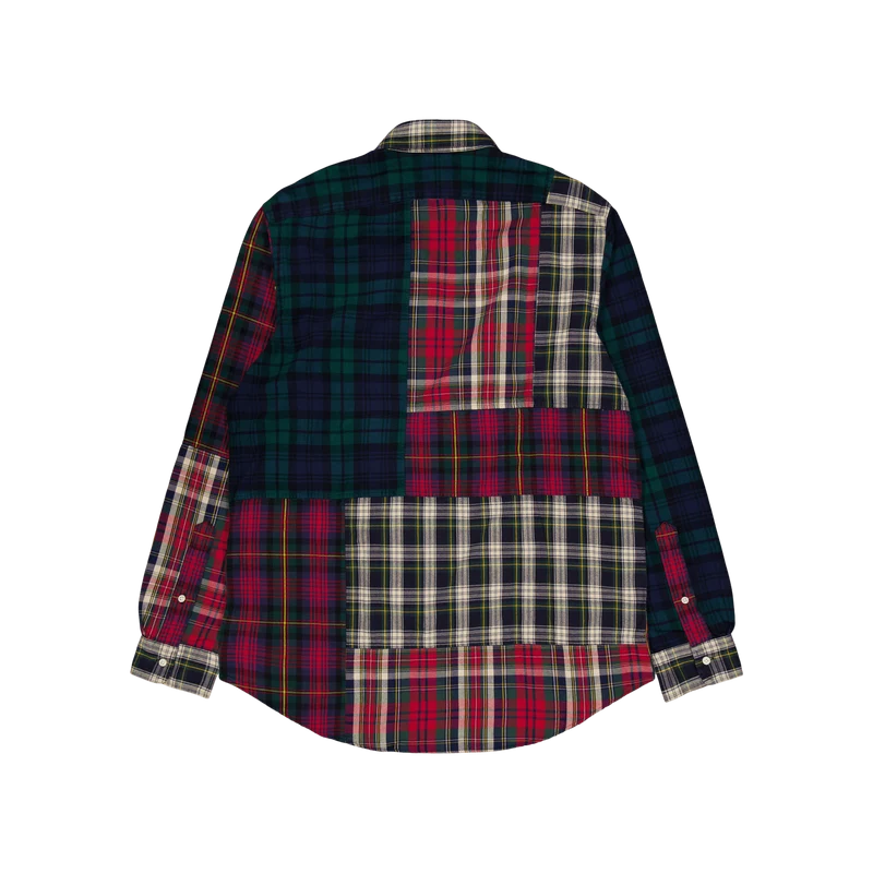 Classic Fit Plaid Oxford Fun Shirt 6141 Funshirt