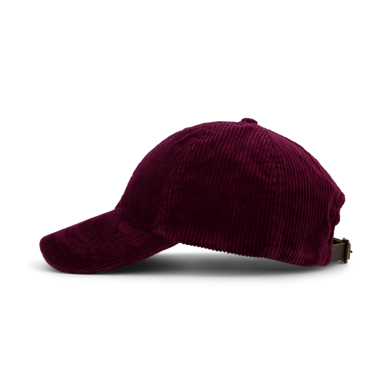 Corduroy Ball Cap Ruby X