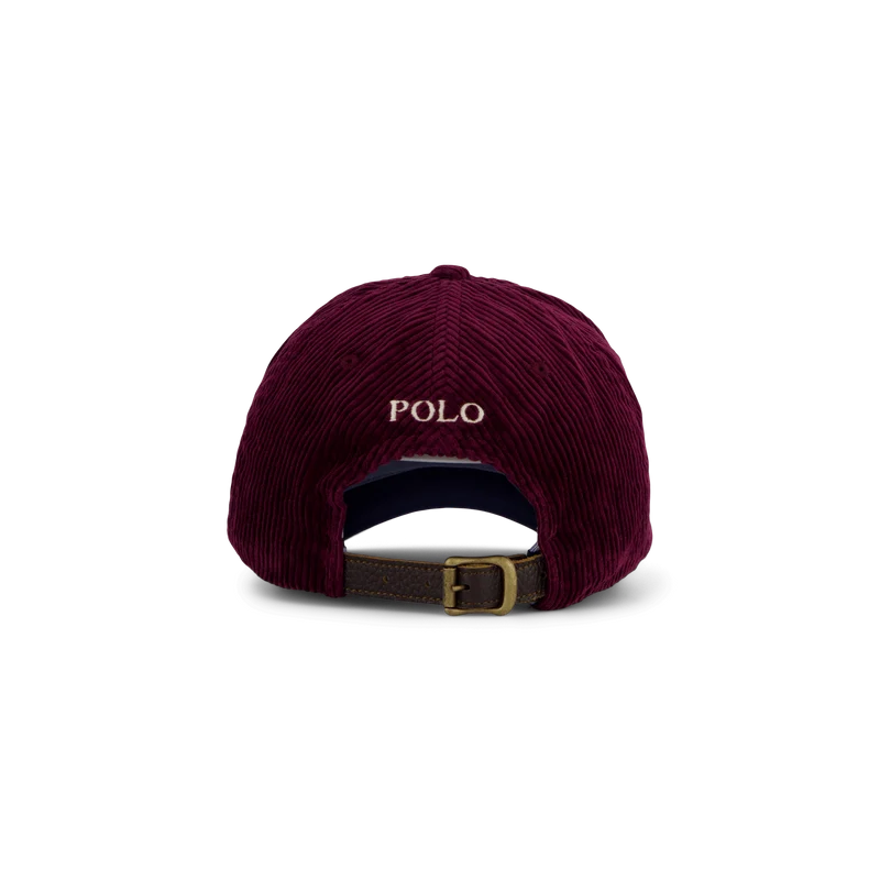 Corduroy Ball Cap Ruby X