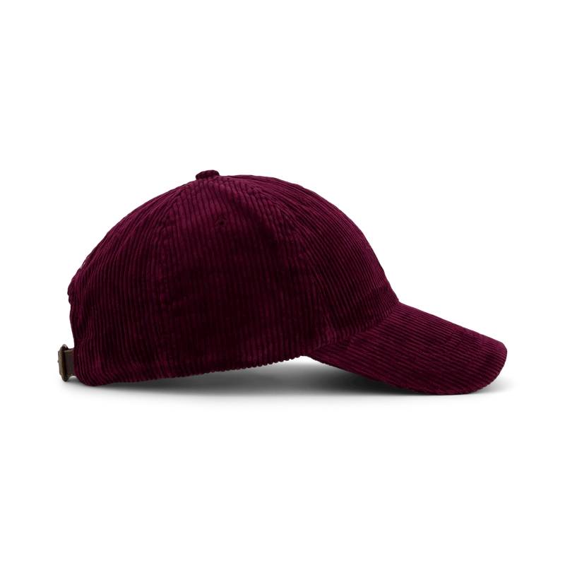 Corduroy Ball Cap Ruby X