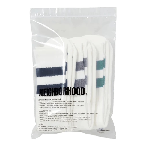 Classic 3pac Socks White