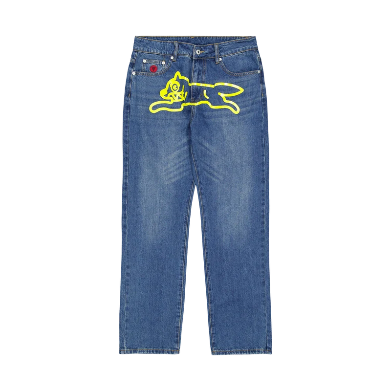 Running Dog Denim Pant Blue