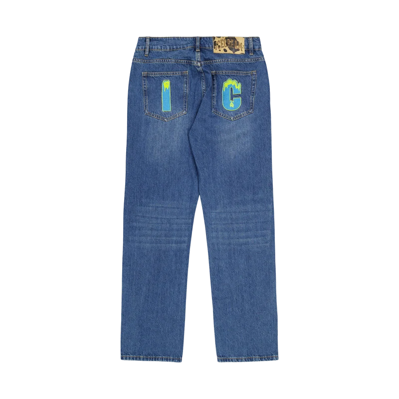 Running Dog Denim Pant Blue