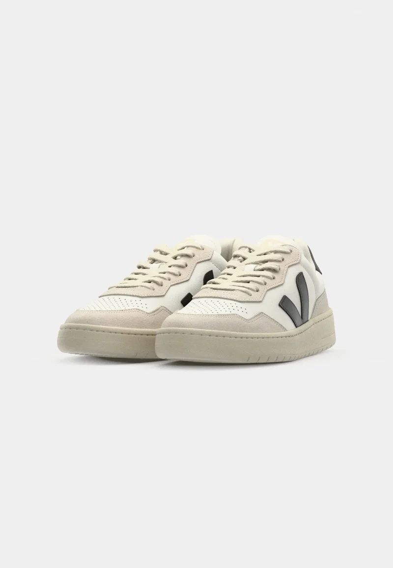 V-90 O.T. LEATHER WHITE black