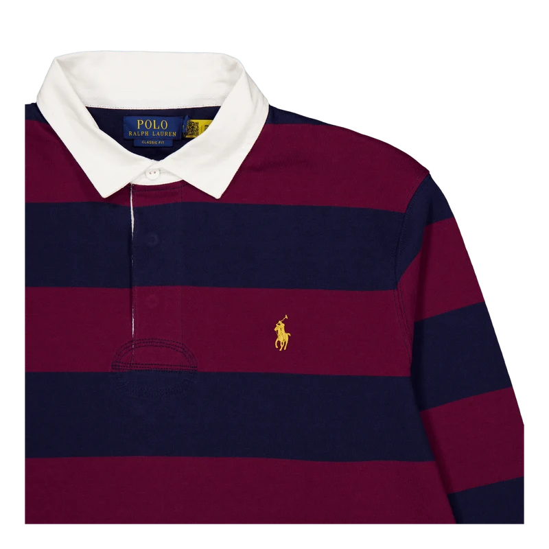 The Iconic Rugby Shirt Cruise Navy/ Classic Wine