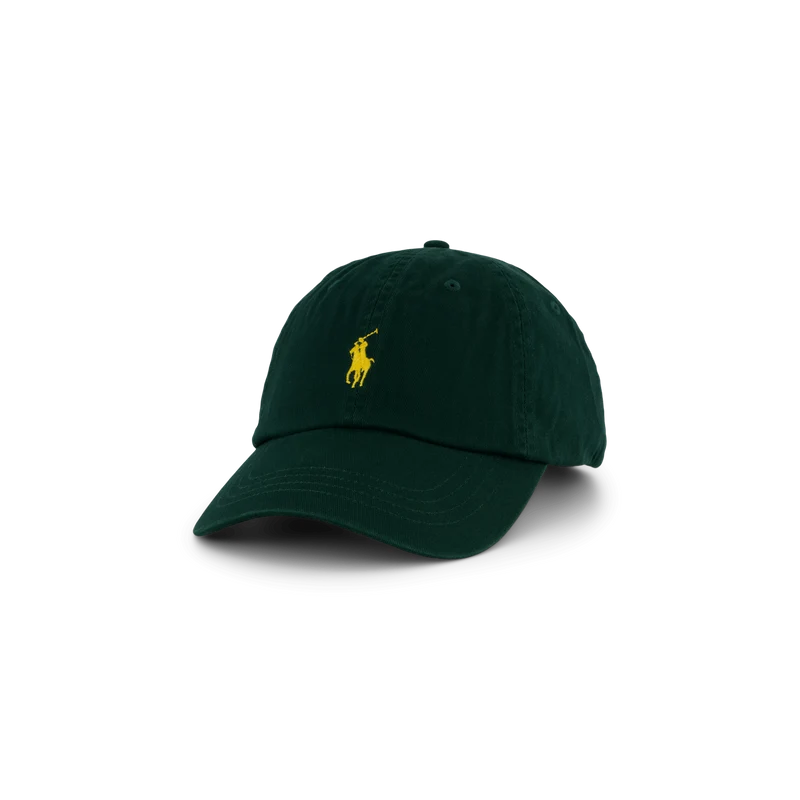 Cotton Chino Ball Cap Moss Agate