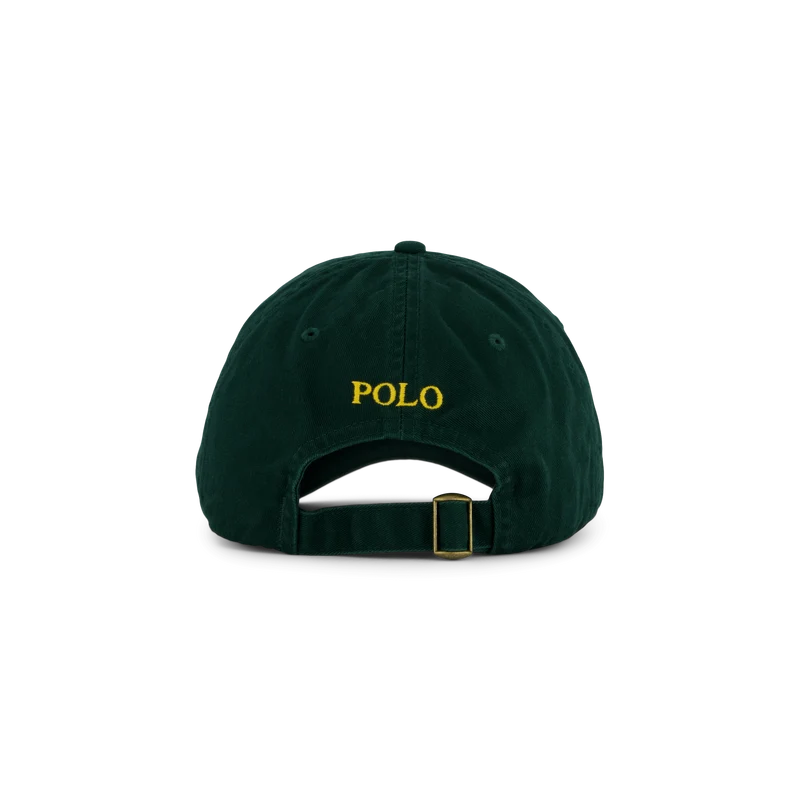 Cotton Chino Ball Cap Moss Agate