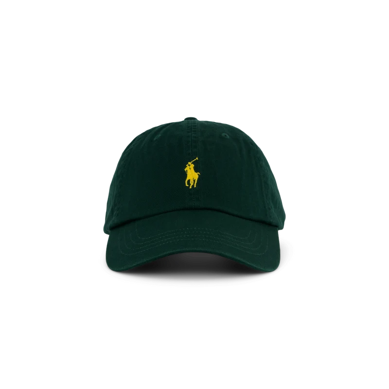 Cotton Chino Ball Cap Moss Agate
