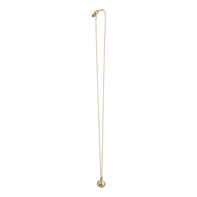 Pendant - Gold Plate Peace