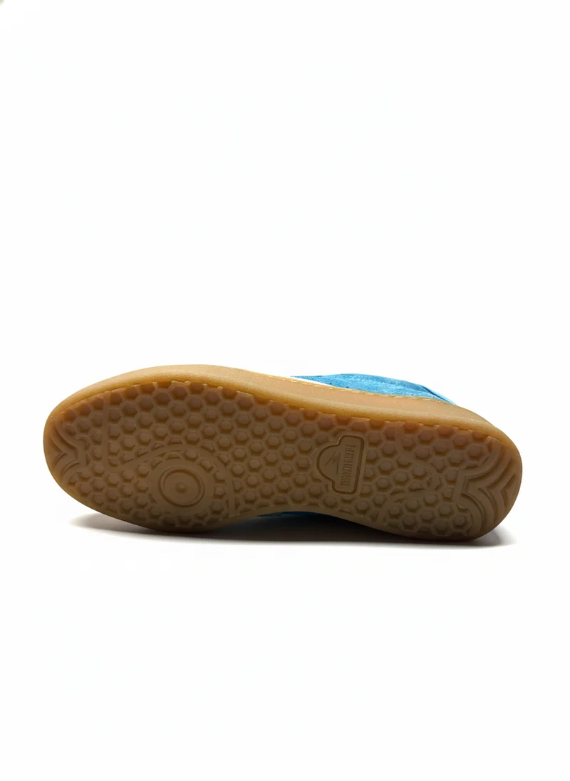 CLUB OCEAN BLUE STONEWASH SUEDE CERULEAN DETAIL turquoise