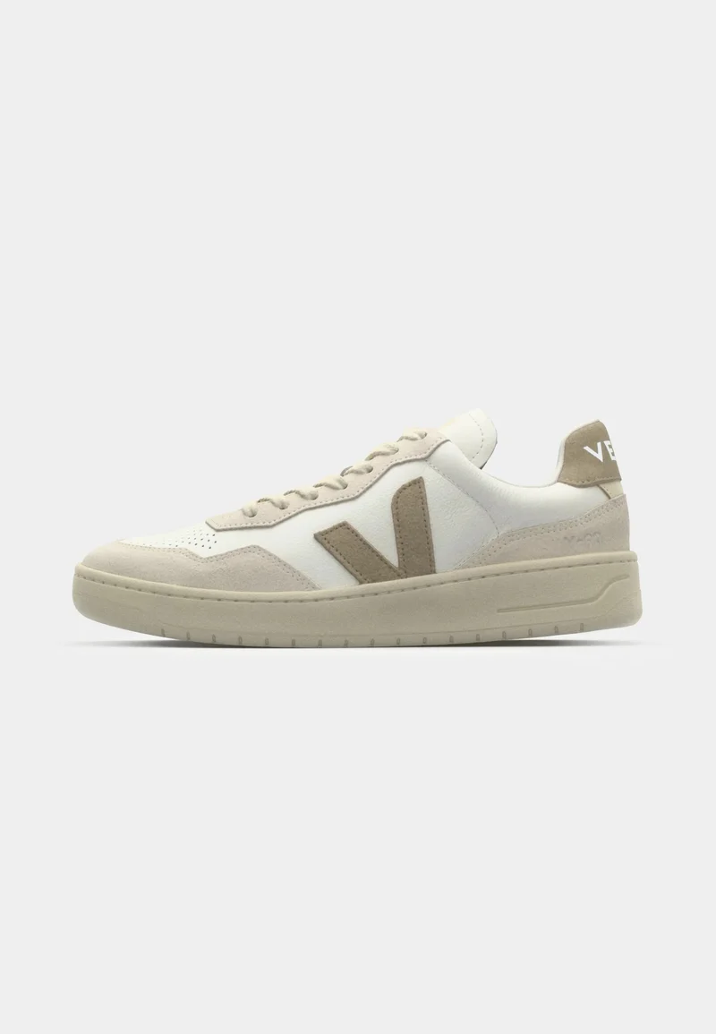 V-90 Men O.T. LEATHER WHITE taupe