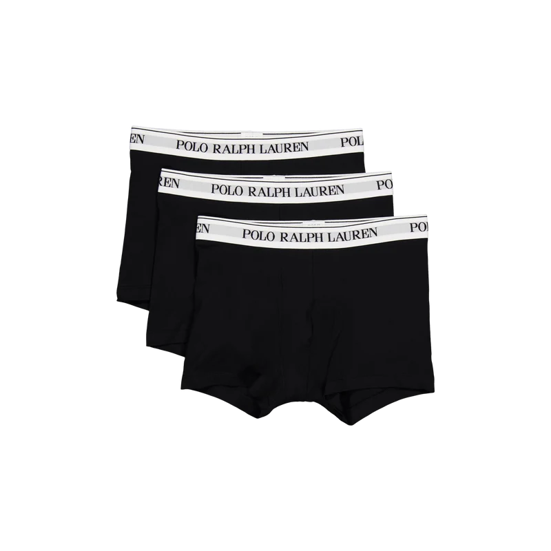 Classic Stretch-Cotton Trunk 3-Pack 3PK Blk Wht / Blk Wht / Blk Wht