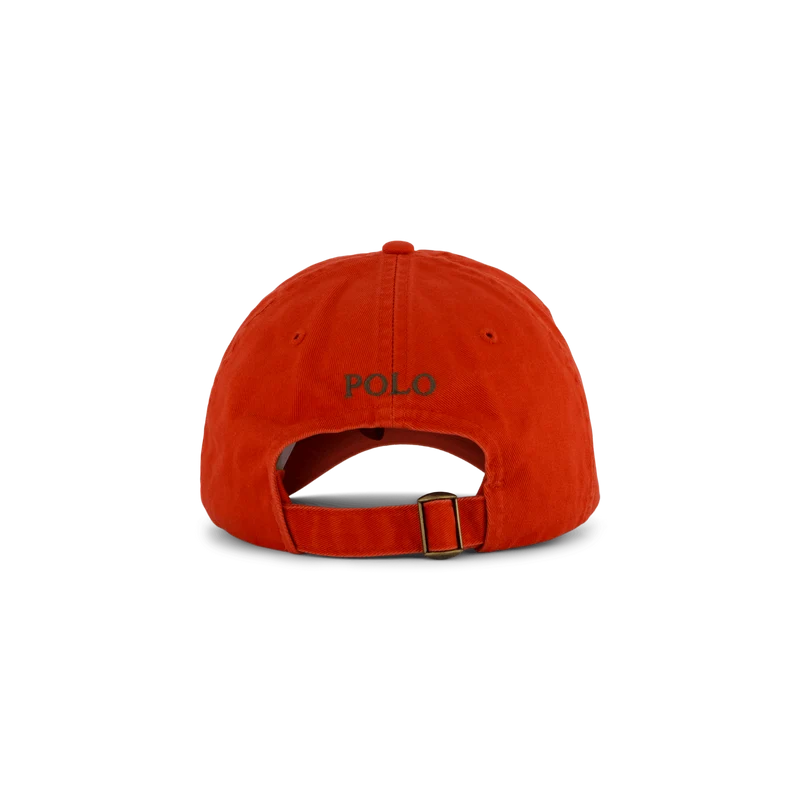 Cotton Chino Ball Cap Sportsman Orange