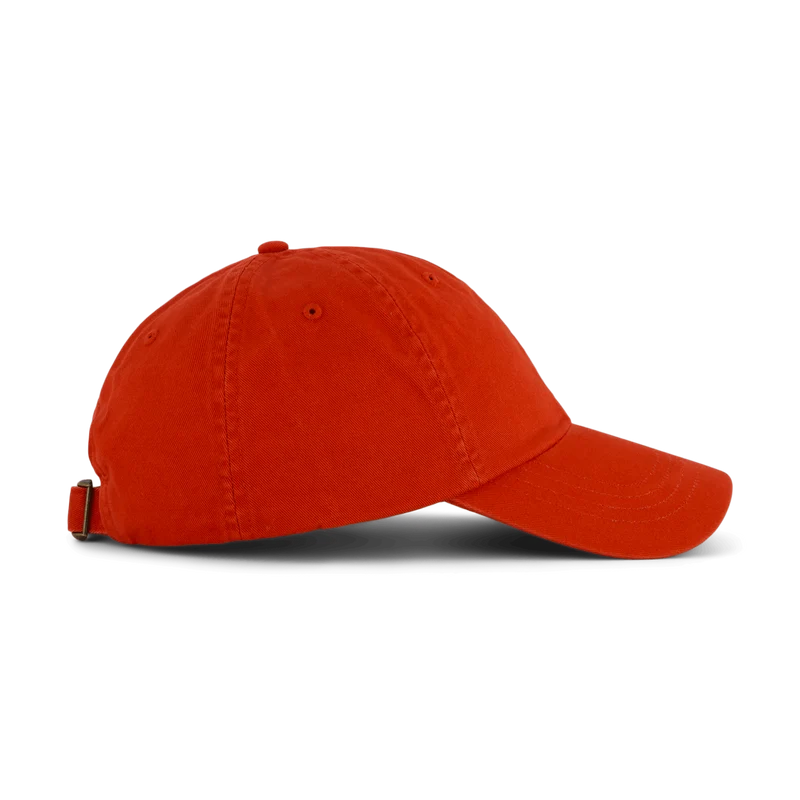 Cotton Chino Ball Cap Sportsman Orange