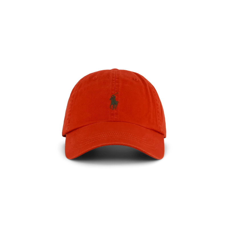 Cotton Chino Ball Cap Sportsman Orange