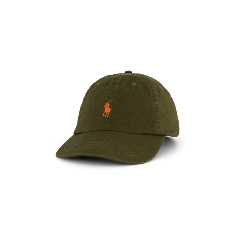 Cotton Chino Ball Cap Canopy Olive