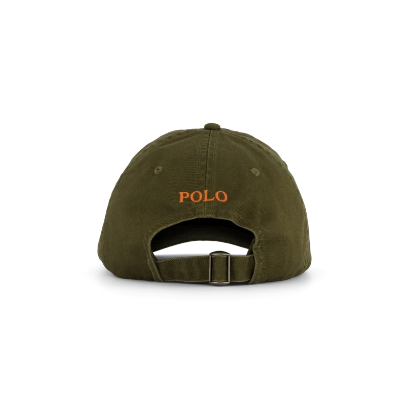 Cotton Chino Ball Cap Canopy Olive