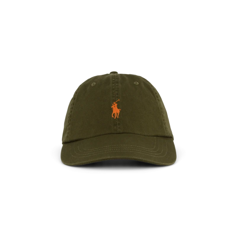 Cotton Chino Ball Cap Canopy Olive