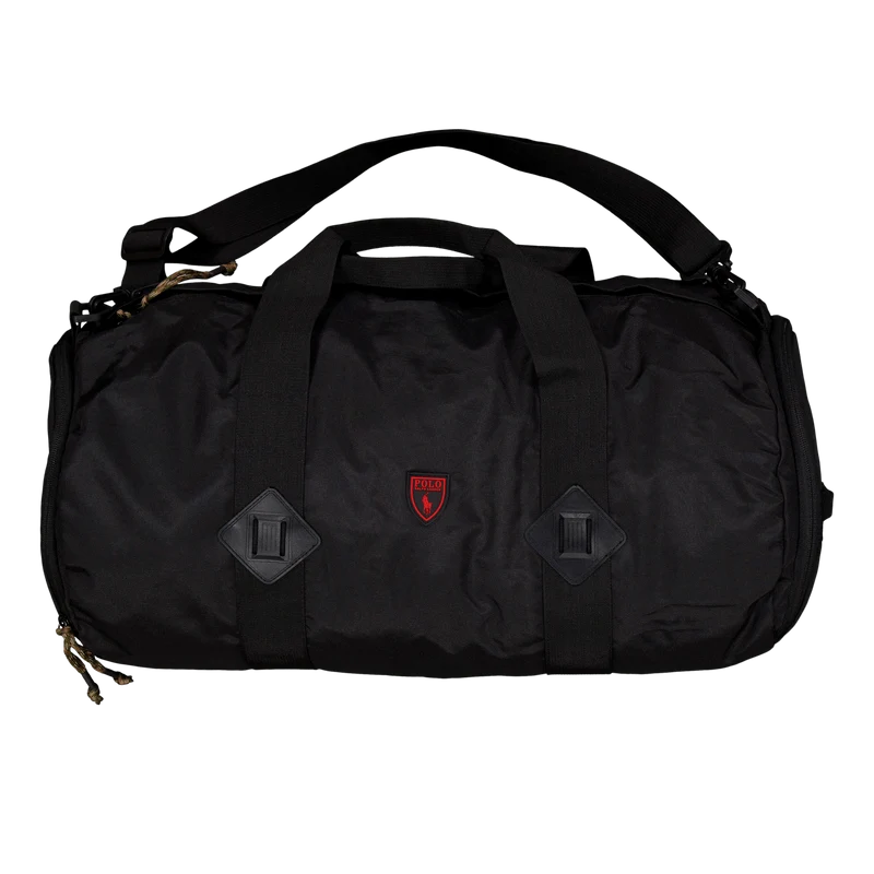 Canvas Duffel Black/Red