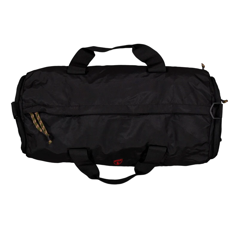 Canvas Duffel Black/Red