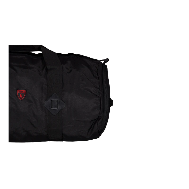 Canvas Duffel Black/Red