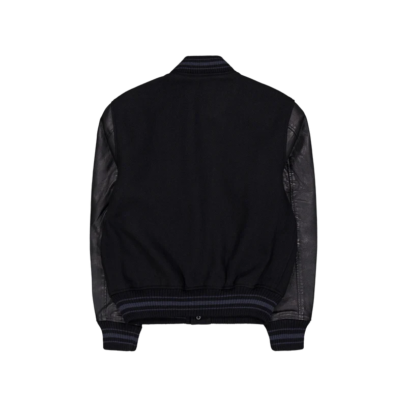 The Iconic Letterman Jacket Polo Black