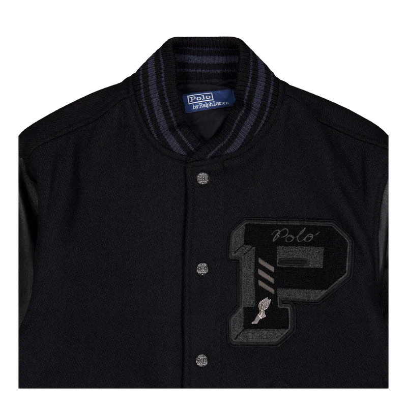 The Iconic Letterman Jacket Polo Black