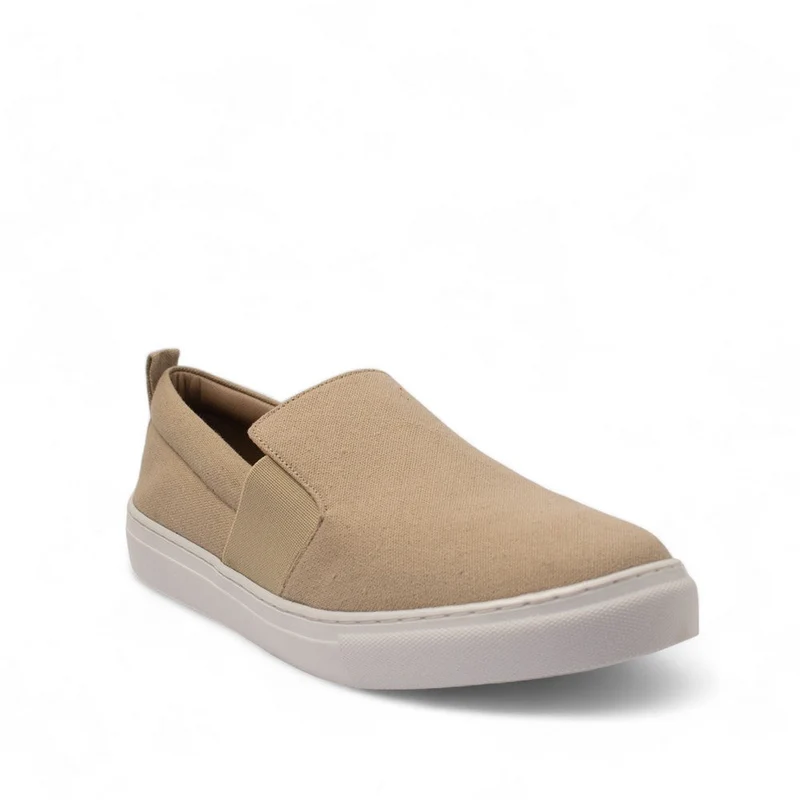 Men Beige Cloth Espadrilles #4493