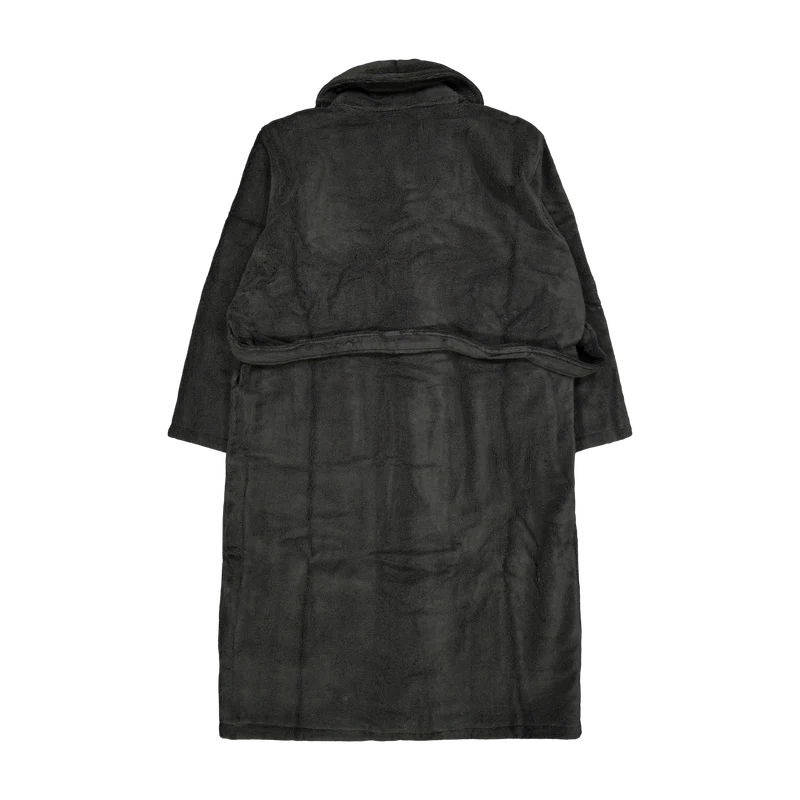 Shawl-Collar Terry Robe Dark Slate