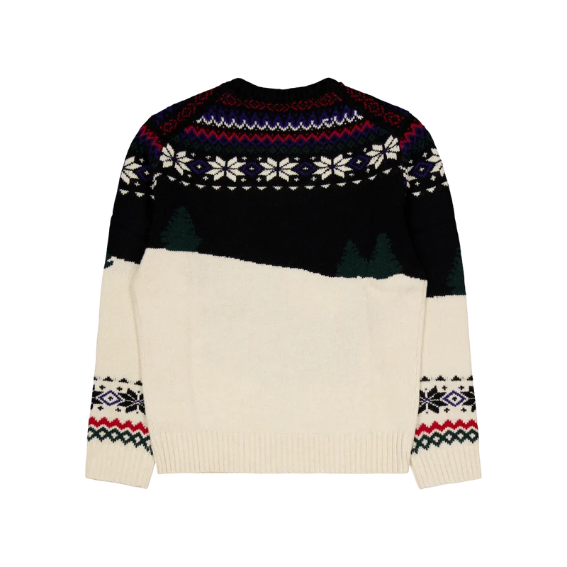 Polo Bear Wool-Blend Sweater Snowflake Combo