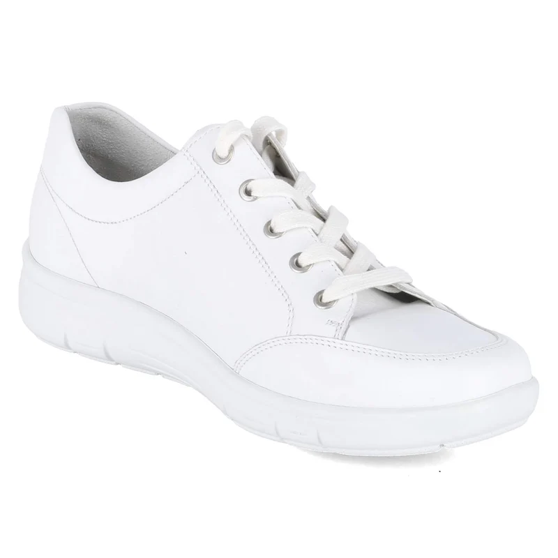 Halbschuhe Weiß