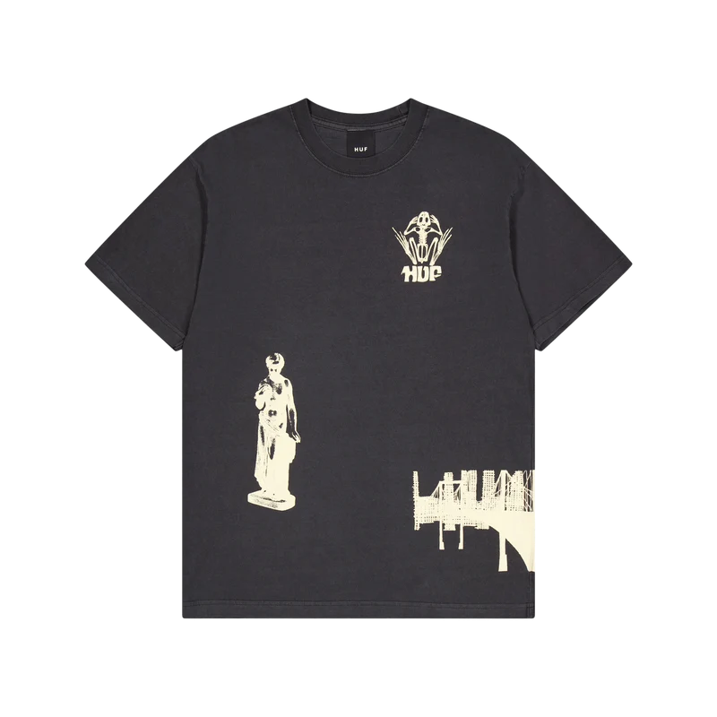 Loosies Washed S/s Tee Washed Black