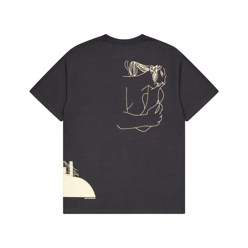 Loosies Washed S/s Tee Washed Black