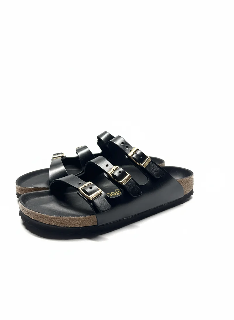 Florida Fresh Leather Women Narrow black new dressy leather