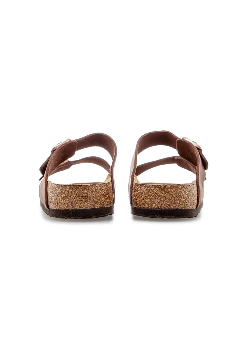 Arizona Soft Footbed Natural Leather Oiled Narrow habana