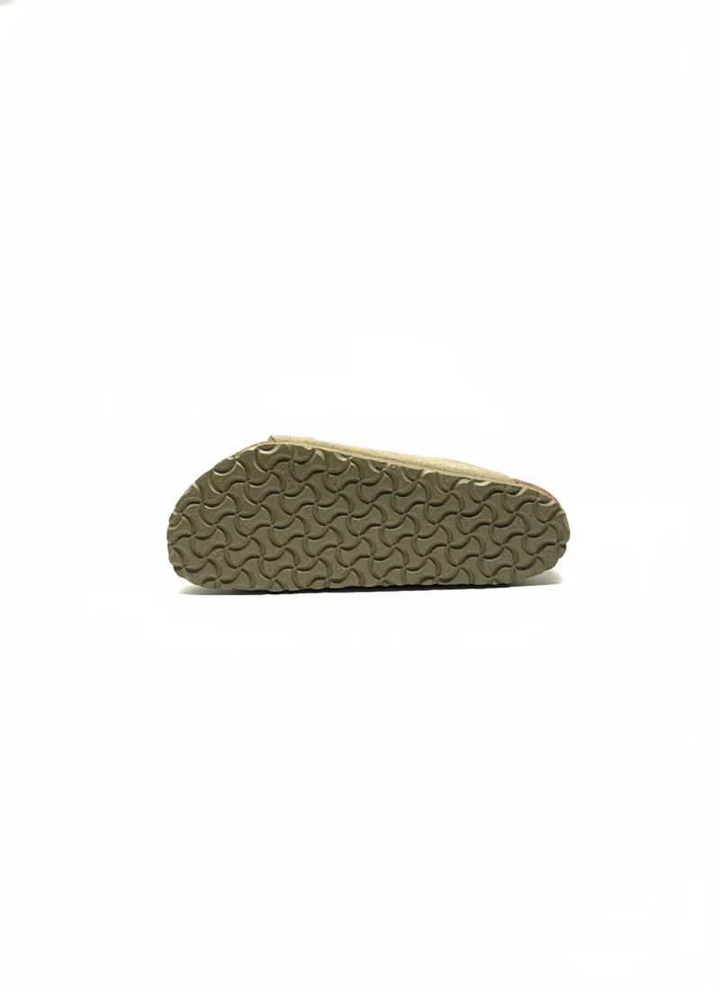 Arizona Suede Leather Unisex Regular faded khaki