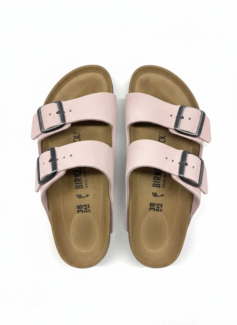 Arizona Suede Leather Unisex Narrow pink clay