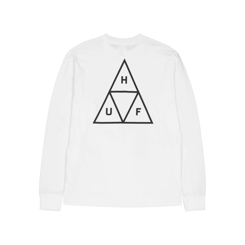 Huf Set Tt L/s Tee White