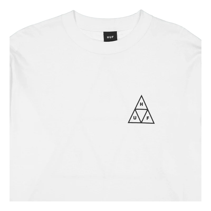 Huf Set Tt L/s Tee White
