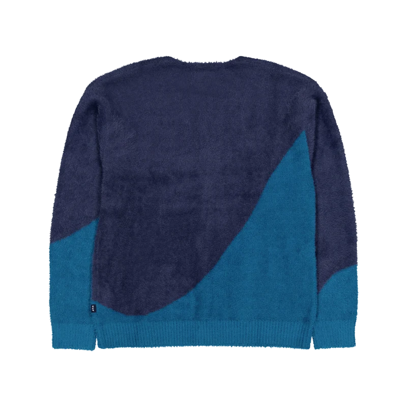 Merged Cardigan Blue Night