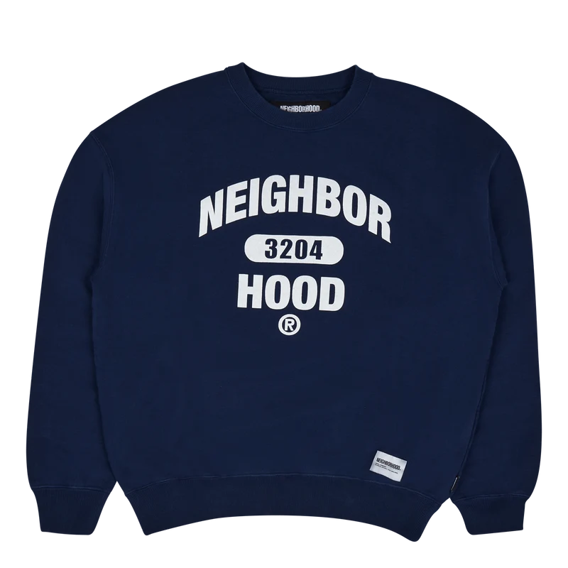 College Sweatshirt Ls Navy