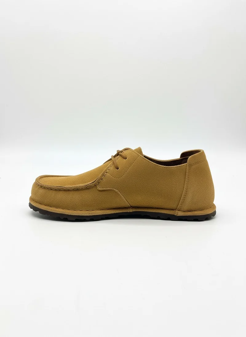 Utti Lace Suede Leather Unisex Regular cork brown