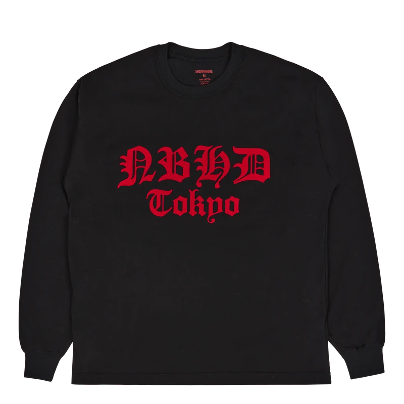 Nh . Tee Ls-7 Black