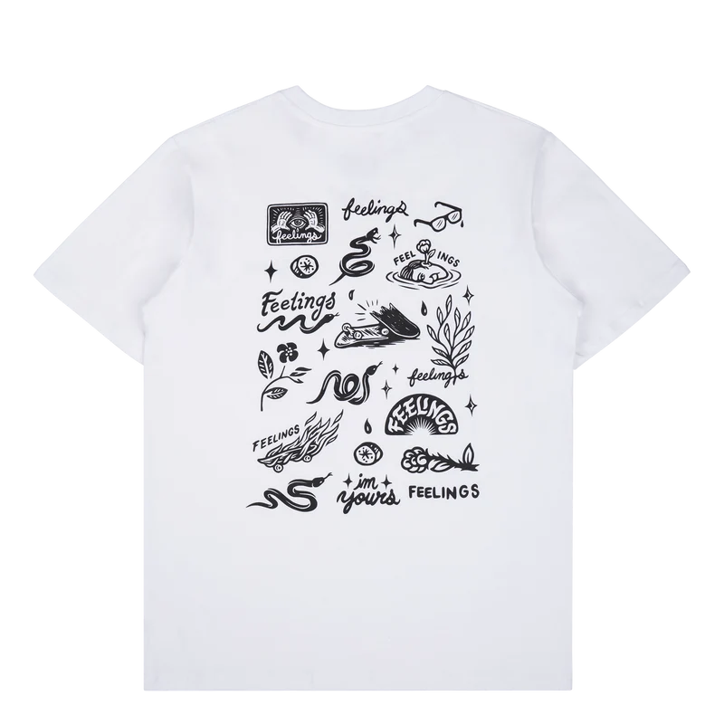 Collage T Shirt White